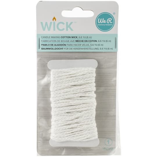 We R Memory Keepers&#xAE; Candle Making Cotton Wick&#x2122;, 6.6yd.